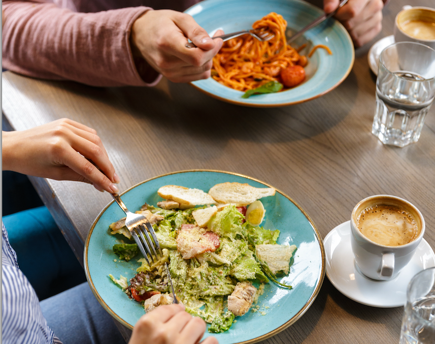 Hosted Buyer Programmet får du lunch och dryck på plats.